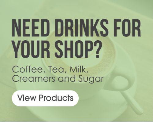 Coffee, Tea, Milk, Sugar, Creamers